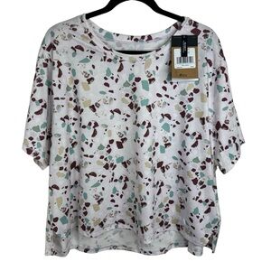 The North Face Women’s 2X Dawn Short Sleeve Relaxed Cropped Shirt NWT